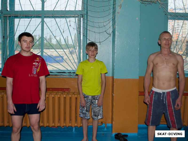 Кузютин Дмитрий, Сомкин Дмитрий, Сомкин Николай, дыхательная гимнастика является правильной разминкой перед входом в воду
