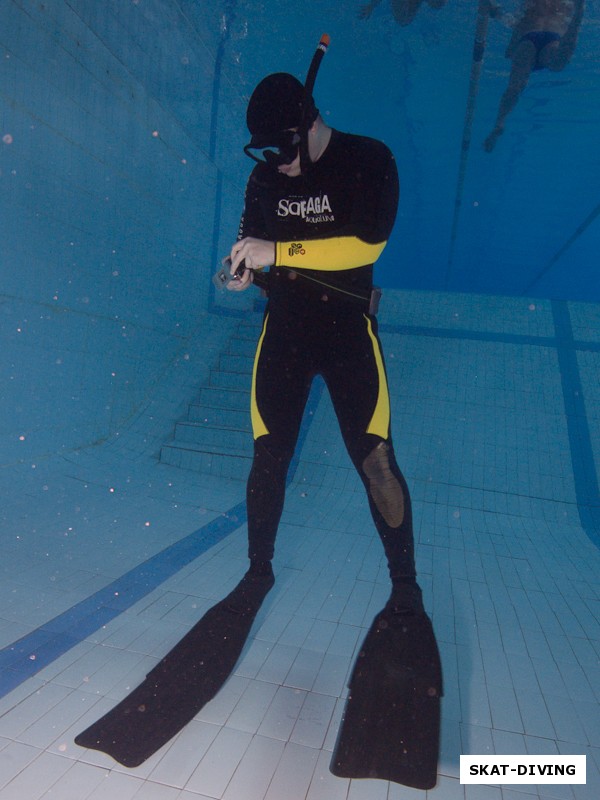 Гегеле Данила, умение одевать грузовой пояс под водой полезный навык