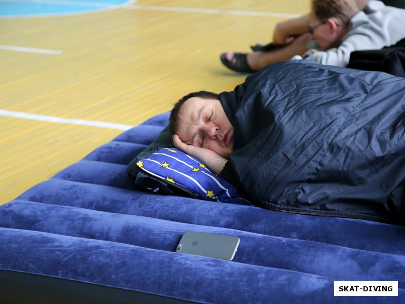 Белов Андрей, правильный сон перед стартами - залог хорошего выступления, у Андрея получилось наспать на третье место в итоге...
