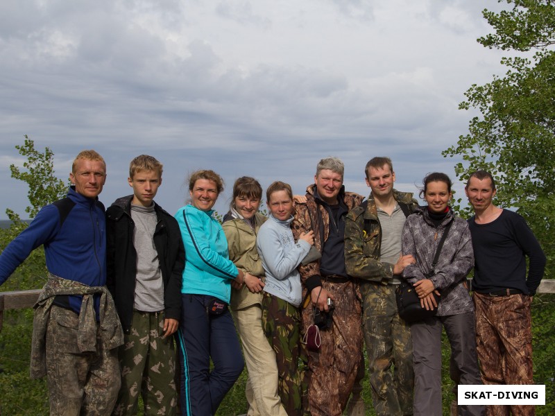 Группа на экскурсии по Большому Соловецкому Острову