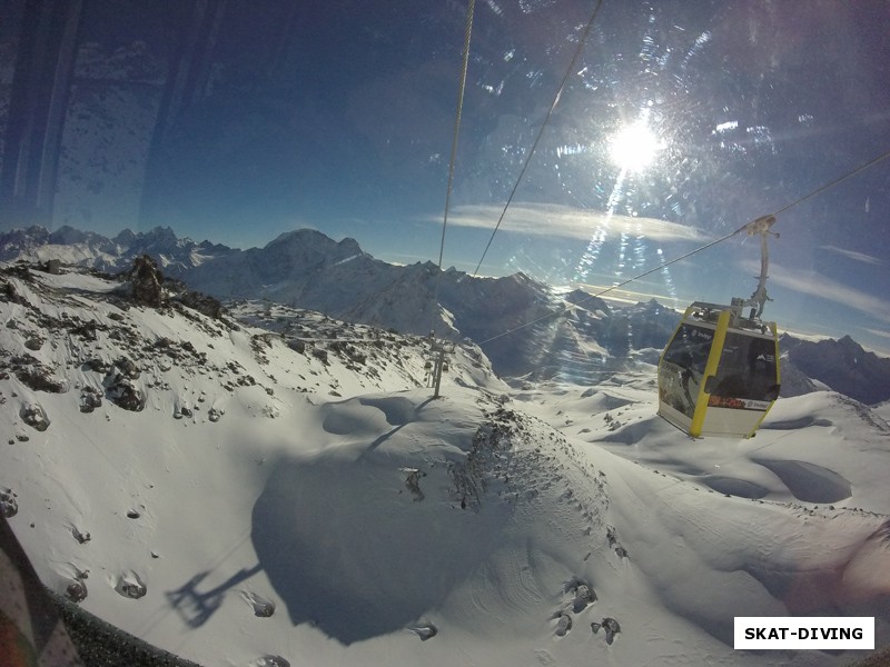 В декабре 2016 года открылась третья очередь канатной дороги на гору Эльбрус, теперь от подножия (2300м) можно подняться до Гара-Баши (3850м)