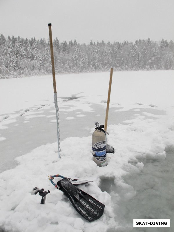 Все, что нужно для счастья на Круглом озере зимой