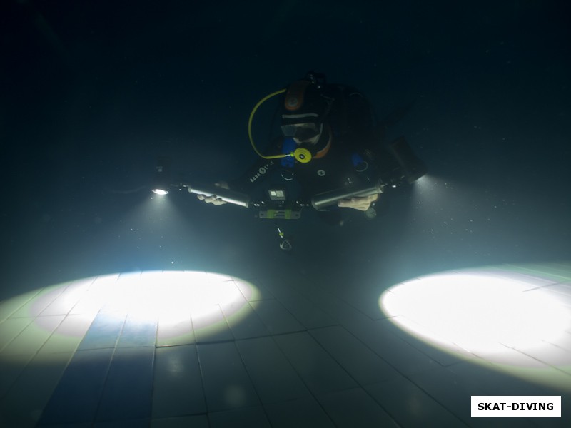 Зеленев Максим, с новым подводным светом