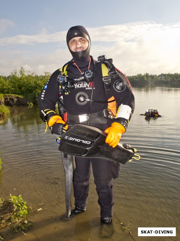 Погосян Артем, удивительный подводный человек, если ему предложить каждый день нырять - точно согласиться!