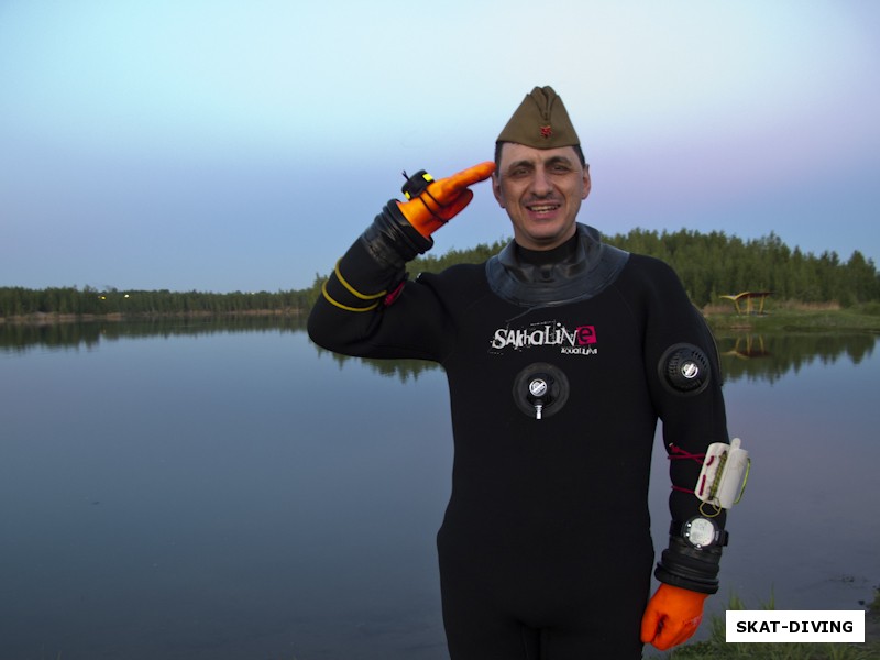 Погосян Артем, капитан подводной диверсионной мобильной группы «СКАТ», совершенно секретное фото