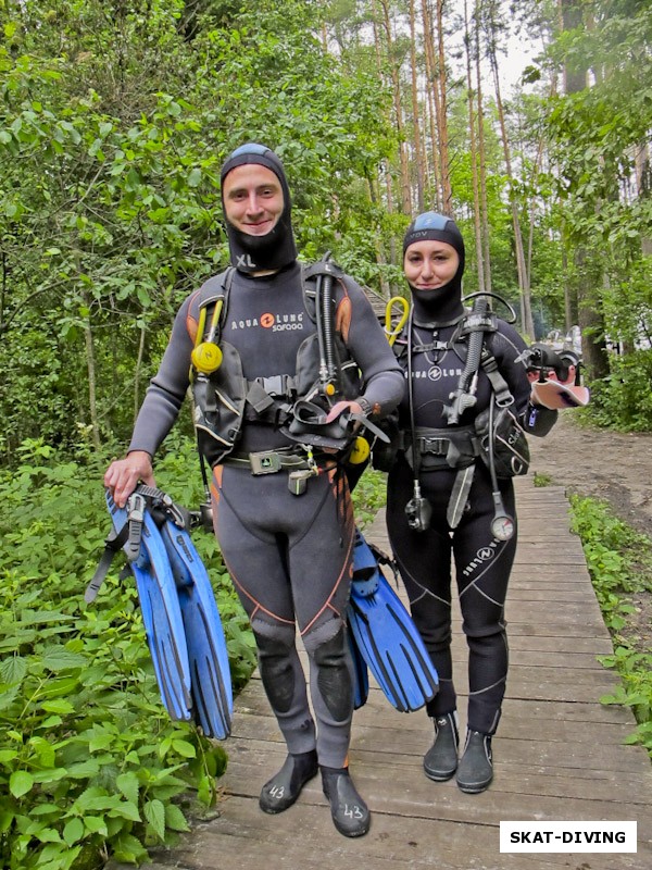 Дынин Роман, Иванова Анна, что делают аквалангисты в лесу?