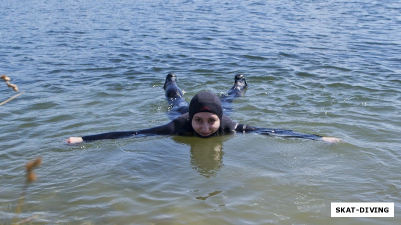 Иванова Анна, костюмный кайф на воде