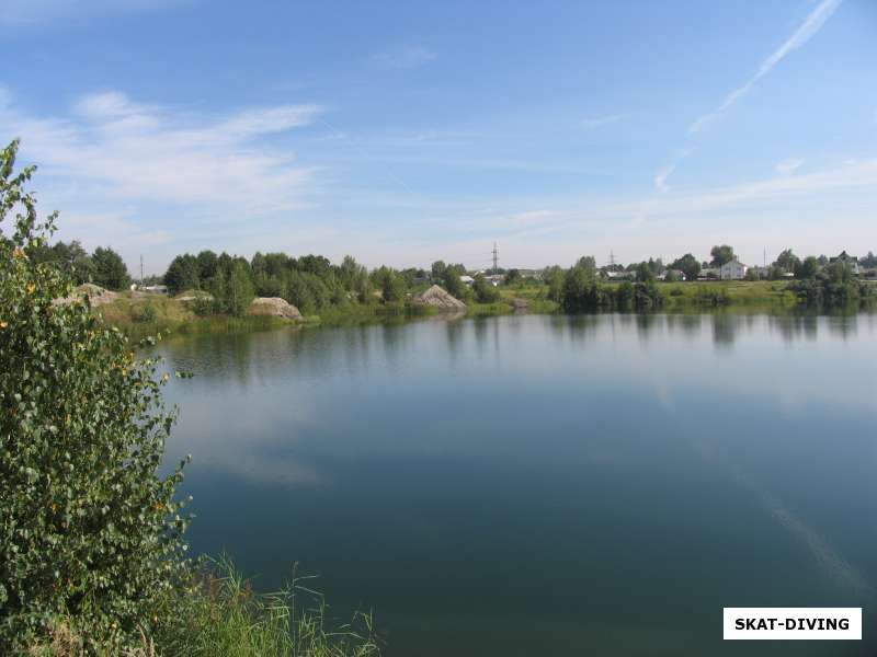 Керамзитное озеро в Брянске