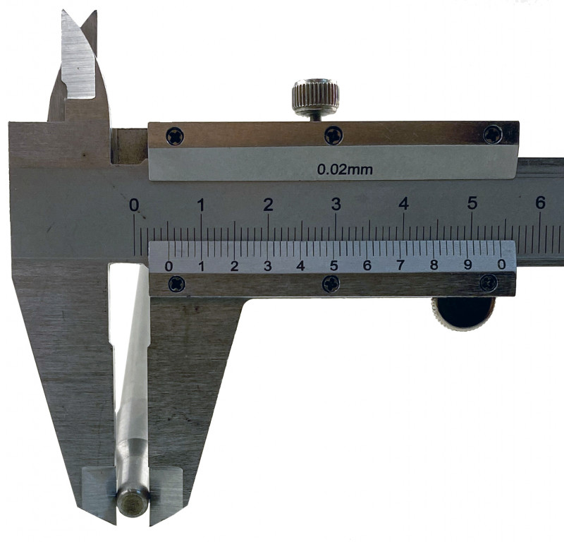 Диаметр шпильки под поршень в самой узкой части - 5.1мм