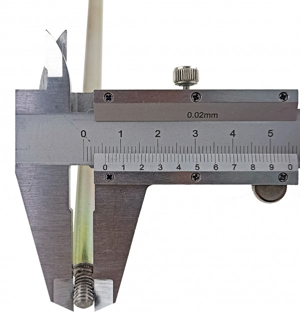 Диаметр резьбы под хвостовик - 6мм