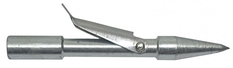 Гарпун укомплектован наконечником с одним лепестком, заточка пуля