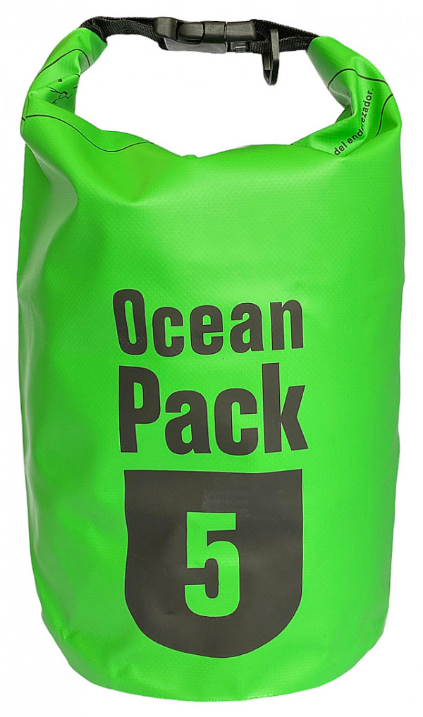 Гермосумка «OCEAN PACK» 5л, зеленая