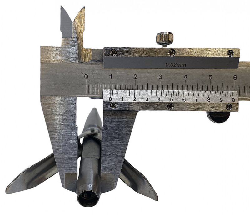 Диаметр остова наконечника -1см
