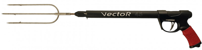 Трезубец увеличивает площадь поражения и упрощает прицеливание по рыбе, может использоваться как с пневматическими ружьями, там и с подводными арбалетами или слингами.