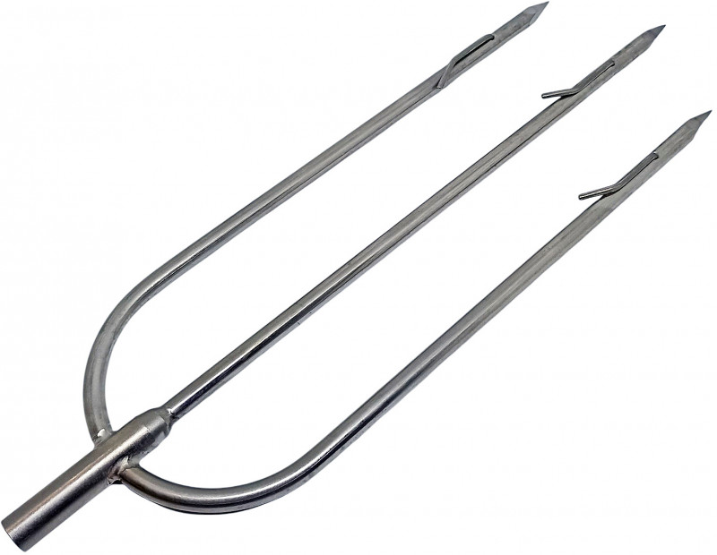 Классный и стильный трезубец на гарпун для подводной охоты от производителя SCORPENA. Название БОЛЬШОЙ говорит само за себя.