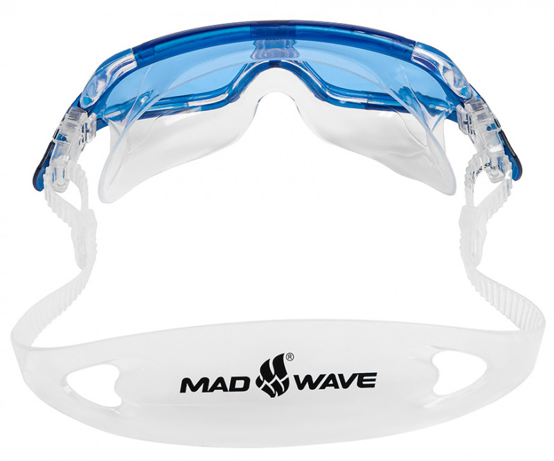 Линза оснащена защитой от ультрафиолета и покрытием «Антифог» от запотевания. Силиконовый ремешок на затылке немного расширен для удобной фиксации очков на голове.