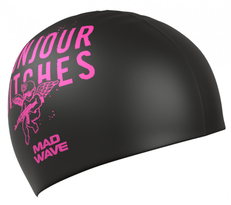 Изготовлена из высококачественного силикона. Он приятен на ощупь и практически не пропускает воду, не вызывает раздражения кожи (если, конечно, вы не тот самый крайне редкий случай аллергиков на силикон), поэтому шапочка идеально подходит для регулярных тренировок.