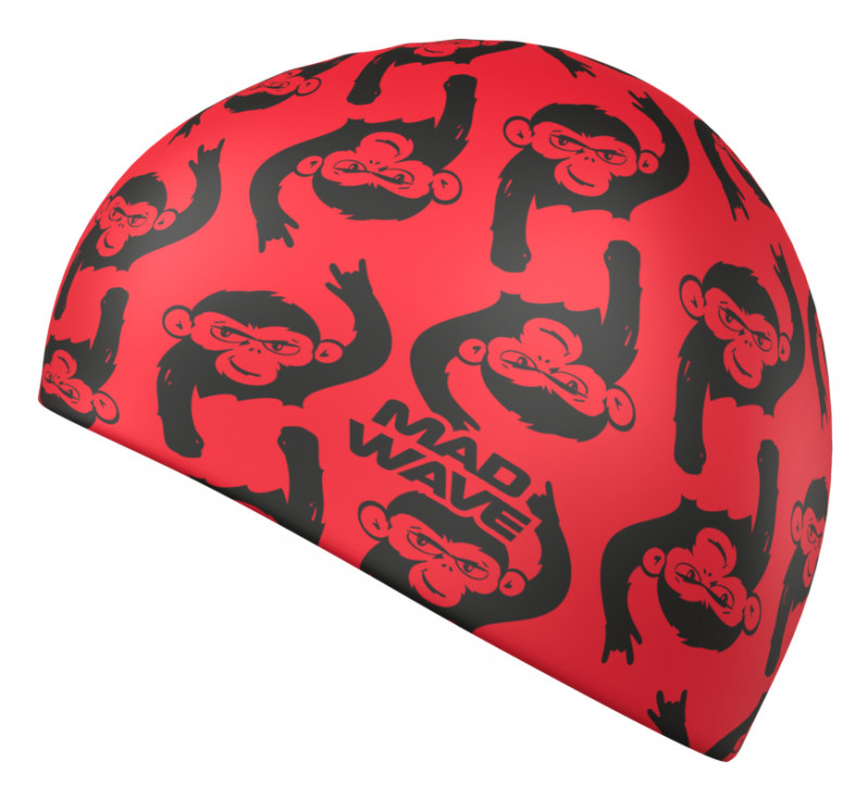 Шапка хорошо тянется, плотно облегает голову, не электризует и не тянет волосы, предотвращая их попадание в глаза и под детали очков или купальника. Универсальный размер шапочки подходит и взрослым, и детям.