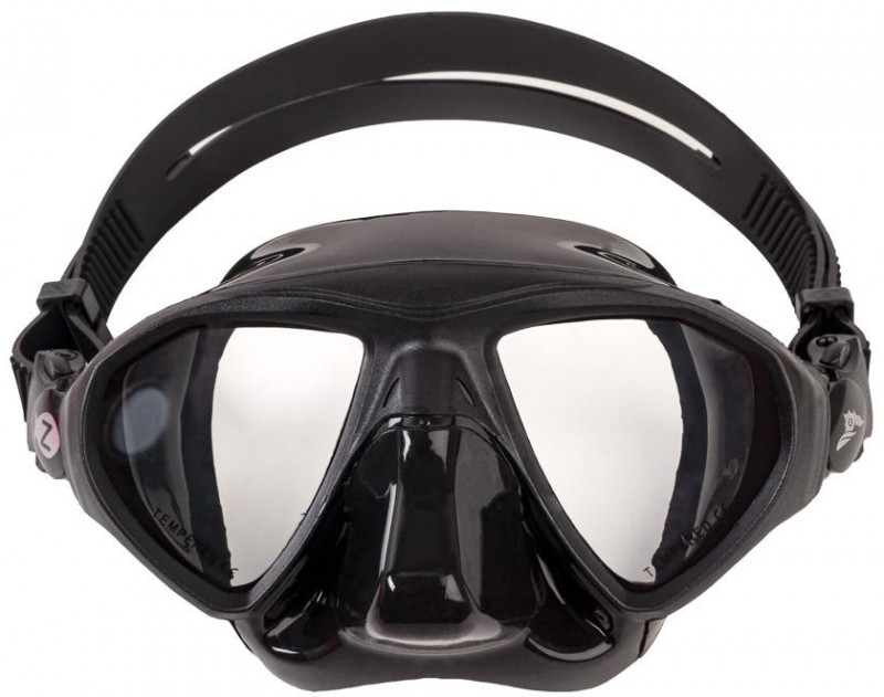 Маска СКОРПЕНА Z - идеальный вариант для фридайвинга и глубоководной подводной охоты за счет маленького подмасочного пространства.
