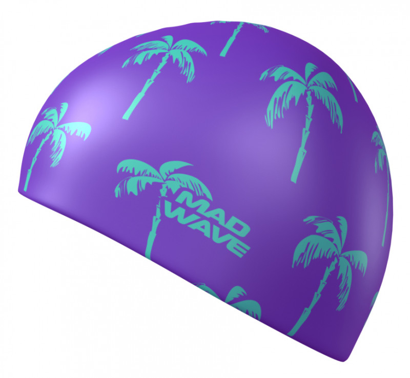 Шапка хорошо тянется, плотно облегает голову, не электризует и не тянет волосы, предотвращая их попадание в глаза и под детали очков или купальника. Универсальный размер шапочки подходит и взрослым, и детям.