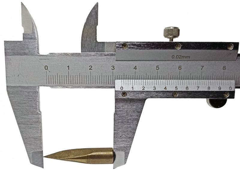 Длина наконечника - 3.4см.