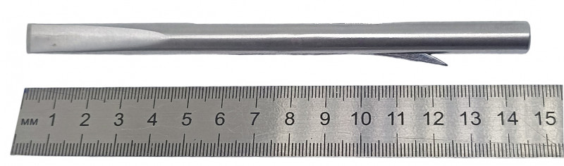 Длина наконечника - около 14.7см.