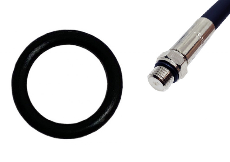 Стандартный качественный О-ринг для соединения шланга манометра с портом первой ступени вашего подводного дыхательного автомата.