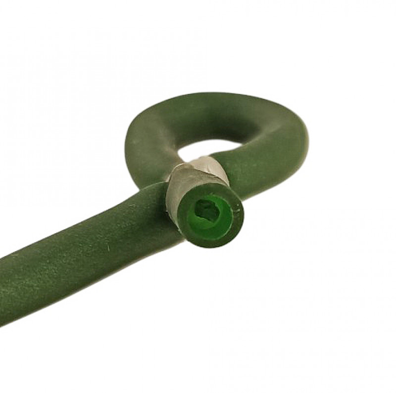 С эластичным буйрепом, буй всегда находится от Вас на расстоянии около 4-х метров. Когда вы ныряете, буйреп растягивается, когда всплываете, снова сжимается. Внутри силиконовой трубки прочный сердечник по всей длине, ограничивающий растяжение разумными пределами (около 16м).