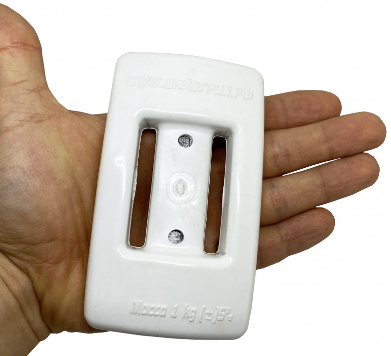 Профессиональный и очень приятный, как на вид, так и на ощупь, груз свинцовый обрезиненный.