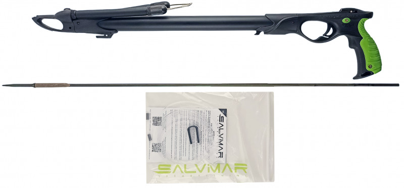 В комплекте есть все необходимое для начала охоты (гарпун D6 «таитянского типа» с одним флажком, монолинь диаметром 1.5мм, зажимы) останется лишь приобрести чехол.