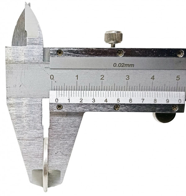 Толщина стальной шайбы - 2мм.