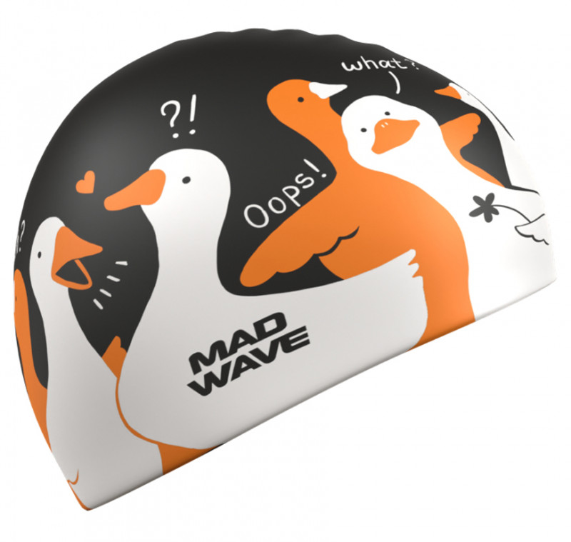 Забавные гуси на шапочке «GOOSE BIG» просто не могут не заставить улыбаться. «BIG» в названии говорит о том, что в сравнении со многими другими моделями, данная шапка имеет чуть более увеличенный объем. Это особенно оценят «богатыри» и люди с длинными волосами.