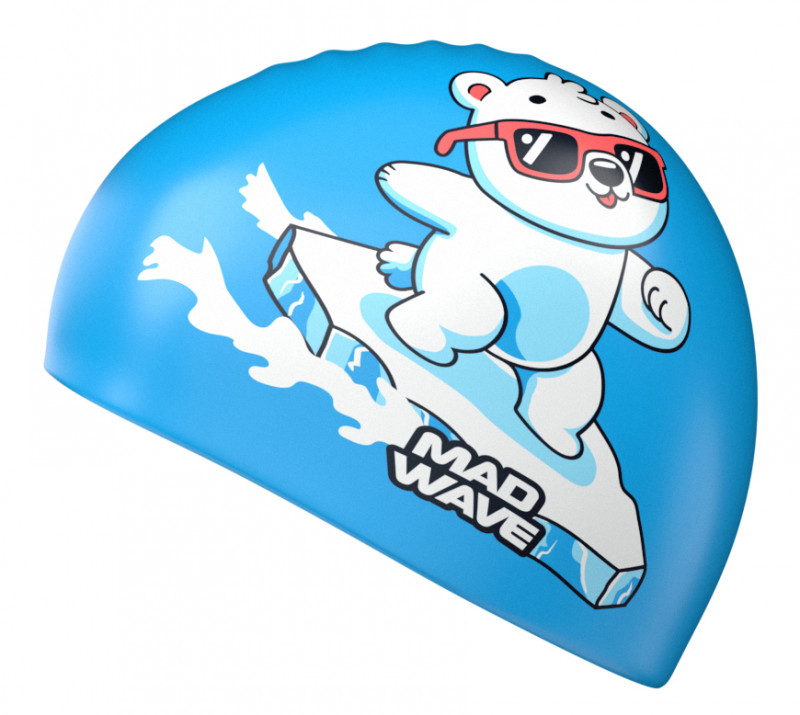 Шапка хорошо тянется, плотно облегает голову, не электризует и не тянет волосы, предотвращая их попадание в глаза и под детали очков или купальника. Универсальный размер шапочки подходит и взрослым, и детям.