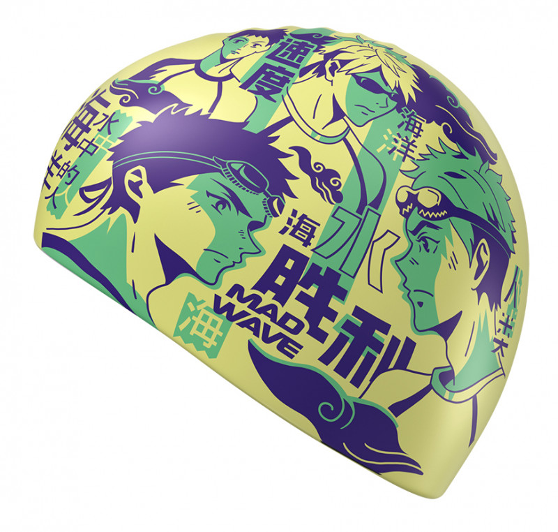 Шапка хорошо тянется, плотно облегает голову, не электризует и не тянет волосы, предотвращая их попадание в глаза и под детали очков или купальника. Универсальный размер шапочки подходит и взрослым, и детям.