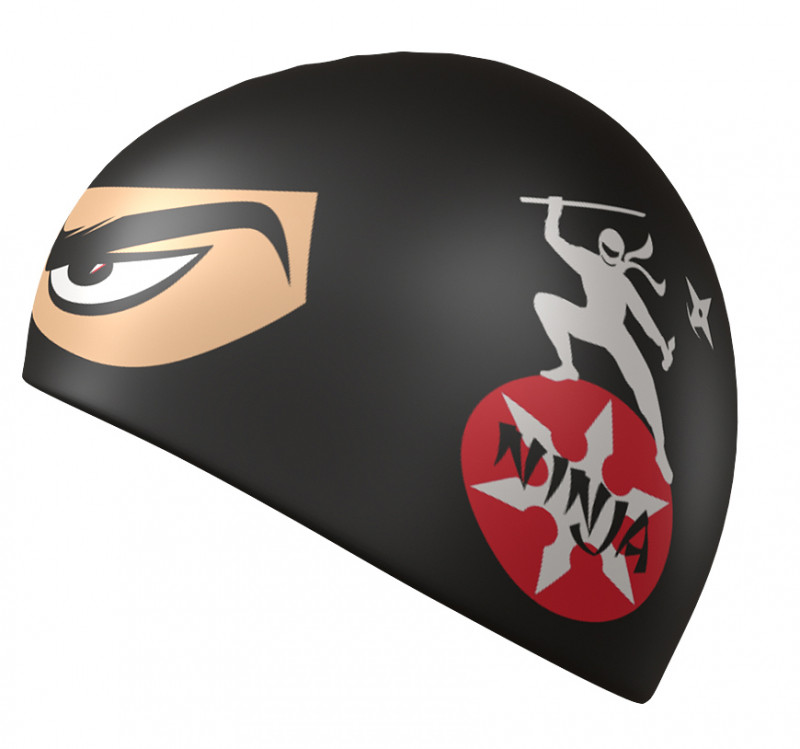 Шапка хорошо тянется, плотно облегает голову, не электризует и не тянет волосы, предотвращая их попадание в глаза и под детали очков или купальника. Универсальный размер шапочки подходит и взрослым, и детям.