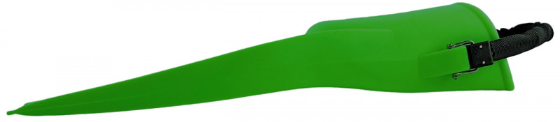 Длина ласты в размере XL - около 56см, в размере XXL - около 59см.