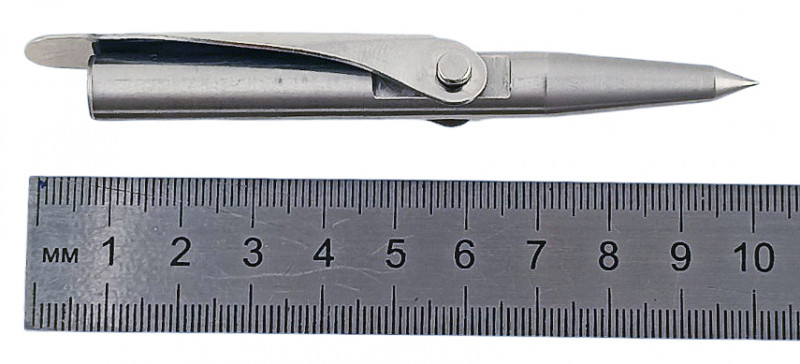 Умеренная длина наконечника около - 10см.