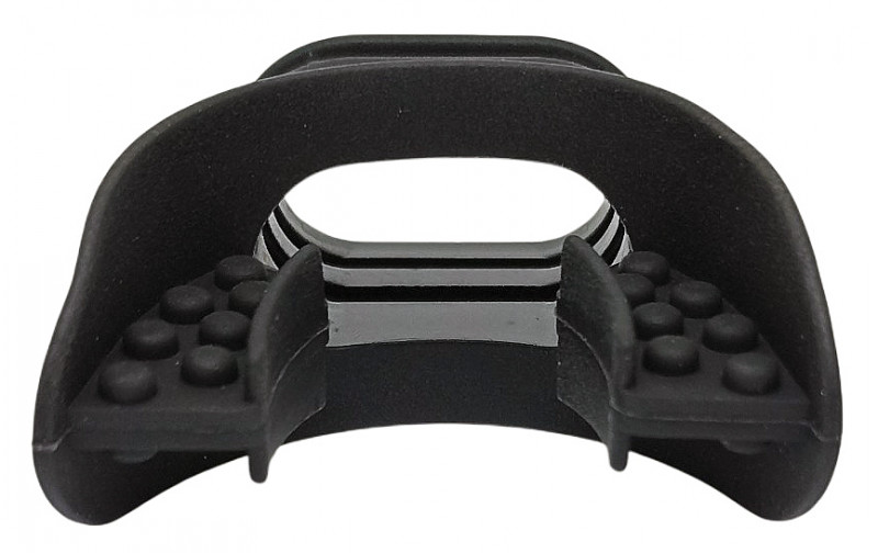 Длинные язычки для прикуса обеспечивают комфорт и помогают предотвратить усталость челюсти.