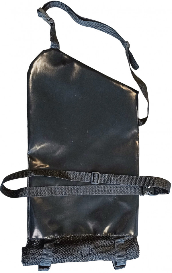 Правильно надетая питомза не занимает руки и не болтается на поясе.