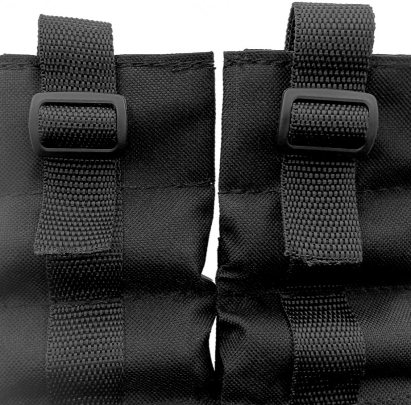 За счет двухщелевой стопорной пряжки можно регулировать диаметр обхвата щиколотки под индивидуальные параметры пловца.