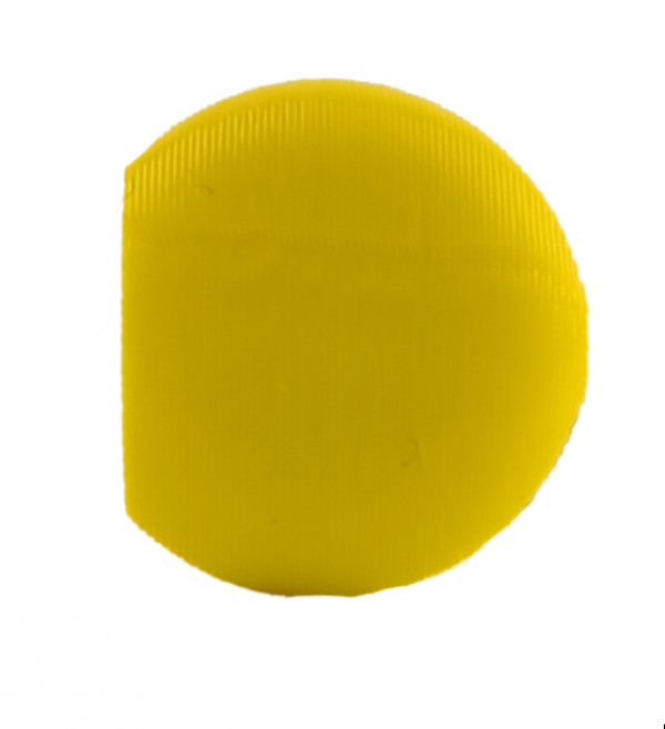 Палочка имеет D-образную форму (скошенную сторону), а желтый цвет снижает риск потери в условиях пониженной видимости.