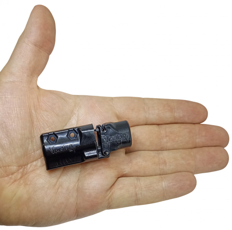 Размер опоры - примерно 6х2.5х1.8см. Подходит ко всем ружьям VECTOR, при обслуживании которых вы извлекли изнутри что-то такое же.