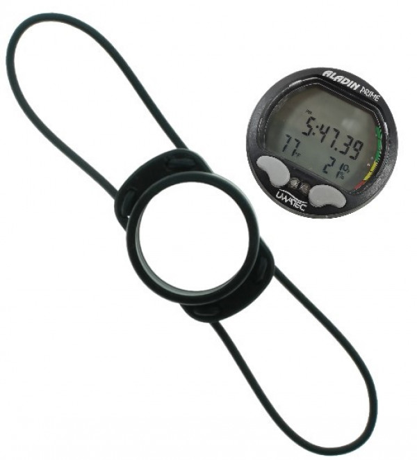 Держатель с резинками - удобная, надежная и правильная замена штатному ремешку прибора.