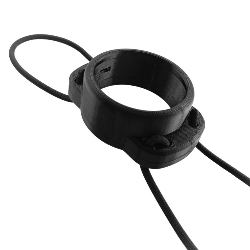 Профессиональный качественный держатель подводного компьютер UWATEC ALADIN TEC 2G / ONE / ALADIN PRIME на руке аквалангиста с резинками.