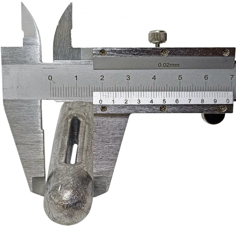 Ширина грузика - где-то 1.9см.