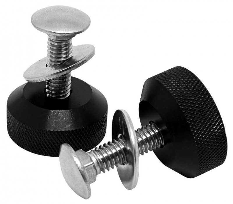 Комплект профессиональных и очень удобных нержавеющих болтов с пластиковой гайкой для сборки дайверского компенсатора плавучести типа «крыло».