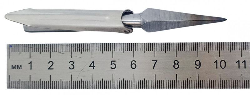 Умеренная длина наконечника - около 10.5см.