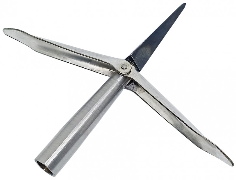 Профессиональный наконечник «РОМБ» с двумя лепестками для подводной охоты на рыбу от российского бренда SPEARDIVER.