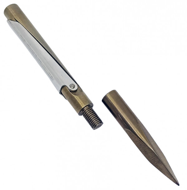 Внимание! Основа наконечника имеет резьбовую часть М7 под сменные головы, которая позволяет быстро менять бойки с разными типами заточки.