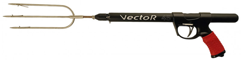 Трезубец увеличивает площадь поражения и упрощает прицеливание по рыбе, может использоваться как с пневматическими ружьями, там и с подводными арбалетами или слингами.